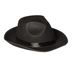 Klobouk mafián černý